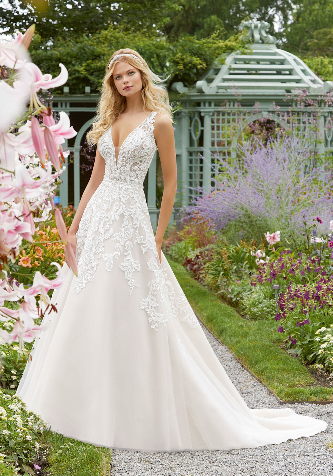 Novias Bridal  Parthenia Wedding Dress