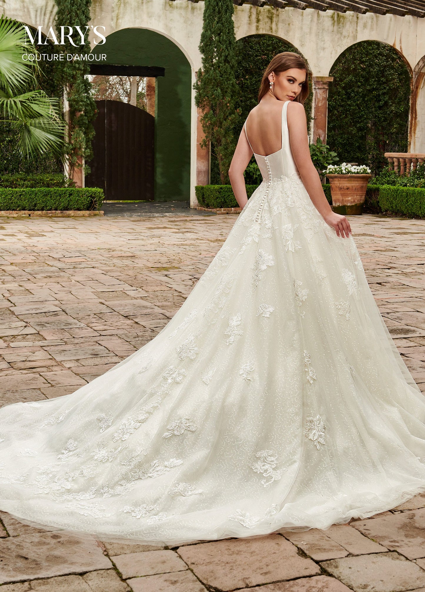 E A-line Couture D'amour In Ivory Color Rachel Allan
