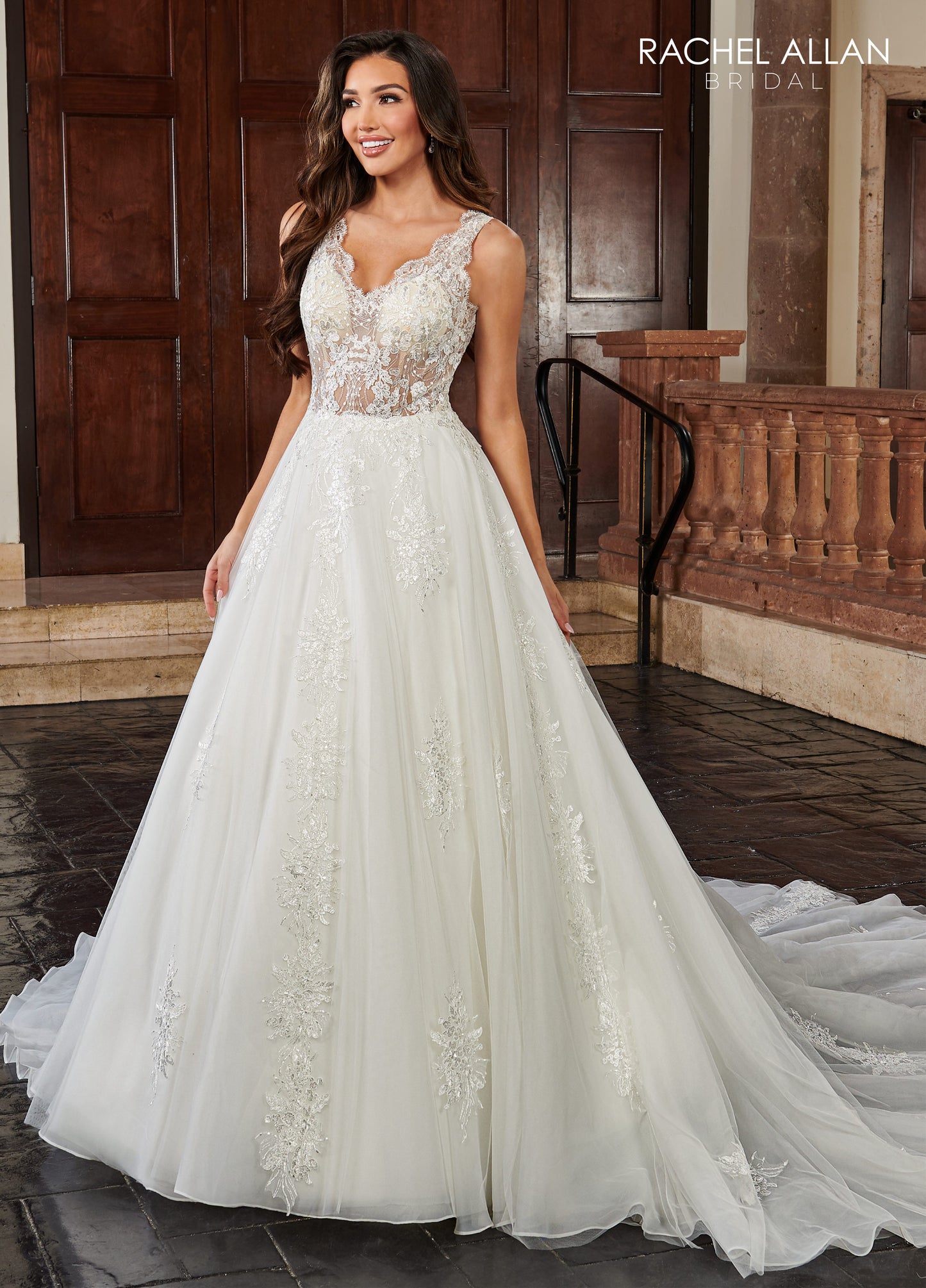 K Ball Gowns Moda Bella In Ivory Nude Color Rachel Allan