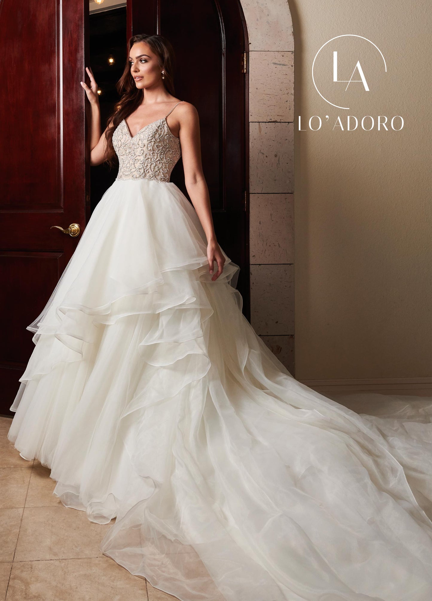 Py Ball Gowns Lo' Adoro Bridal In Ivory Mocha Color Rachel Allan