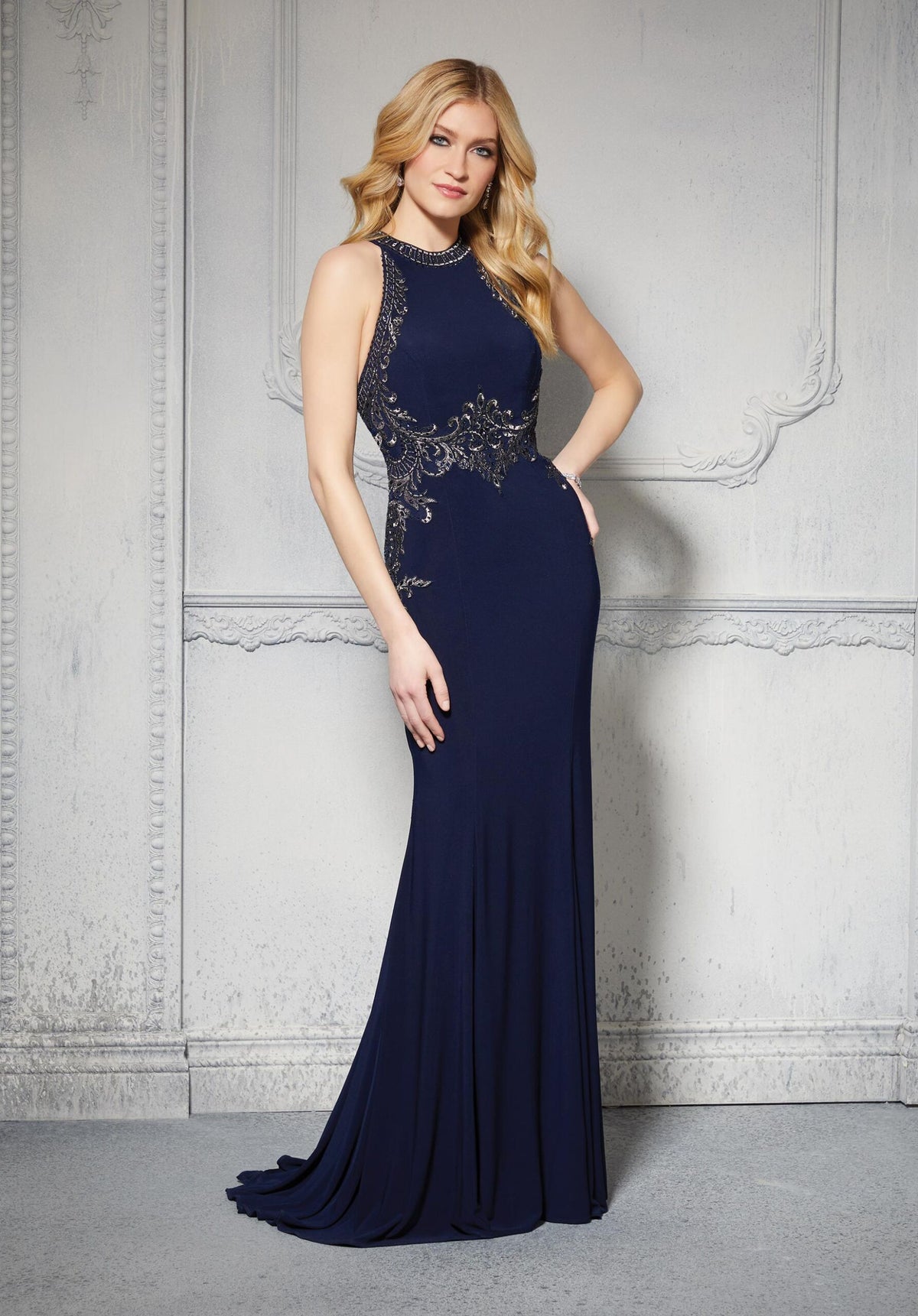 jersey covered dress form Novias Bridal to 54 in