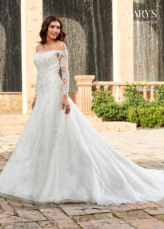 He Shoulder A-line Couture D'amour In Ivory Color Rachel Allan
